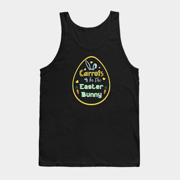 Carrots For The Easter Bunny Tank Top by UnderDesign